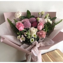 부산꽃집 중형꽃다발 여자친구선물 해운대구꽃배달 기념일꽃다발, 영도구/송정