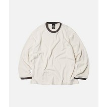 FRIZMWORKS TERRY RINGER TEE _ 크림