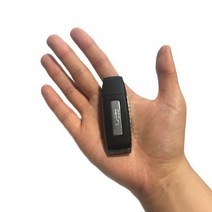 USB녹음기 AT-G3 USB 8GB녹음기 스마트폰 바로재생가능 15시간연속녹음, 블랙