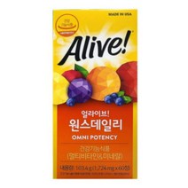 네이쳐스웨이 얼라이브 멀티비타민 60정 x 6개, 상세페이지 참조, 상세페이지 참조, 상세페이지 참조, 상세페이지 참조, 상세페이지 참조