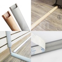 전기선 쫄대 랜선 선정리 몰딩 보호관 전선 커버 1P, 우드 대(L)