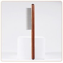 고양이 개 빗 스테인레스 스틸 손질 브러시 긴 머리 애완 동물 벼룩 진드기 제거 도구 제품, Long and short teeth