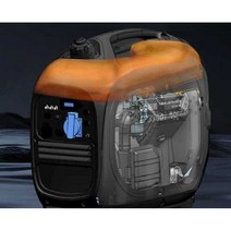휘발유 발전기 인버터 소형 가정용 무음 야외 휴대용 캠핑카 220v, (3000W)저소음리모콘(핫셀러)