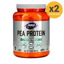 Now Foods Sports Pea Protein Unflavored 907g, 2개
