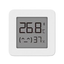 Xiaomi-Mijia 2 실내 무선 블루투스 온도계 습도계 스마트 온도 및 습도 센서 모니터 Mi APP 스마트 홈, [01] white Mijia, 01 white Mijia