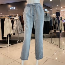 [보브] 드로스트링 밴딩 데님 팬츠 7122255103 뉴코아일산