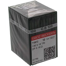 100 Groz-Beckert 135X16TRI DPX16D Walking Foot Machine Leather Sewing Needles (SIze 20 (metirc 125)), 1
