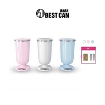 [베베모델/이중덮개형] [항균리필롤 총 30개월분] 세계최초발명특허 5중밀폐 인테리어 휴지통, 상세설명 참조, [별도항균리필롤구매] 200AR4(40개월분)