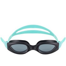 iedge Swim Goggle - Superior Anti-Fog Coated Curved Lenses with UV Protection One-Piece Frame Soft, 1, SMOKE/BLACK/GREEN