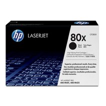 hp Laserjet Pro 400 M401dne 대용량 Black 정품 토너, 1개