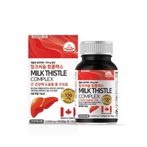 힐링팩토리 밀크씨슬 컴플렉스 간 영양제 실리마린 1 000mg, 180정, 7개