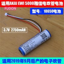 충전배터리 AKAI EWI 5000/5000 솔로전자 취관 배터리 적용 Esyuse 증정, 01 자카르타 5000배터리(18650배터리
