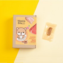 워너바이트 가수분해 강아지 저알러지 가수분해 간식 닭고기&소고기맛 120g 1개
