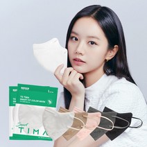 [TS가드 혼합구성] 스마트핏 KF-94 마스크 100매 (베이지+코랄핑크+그레이+화이트+블랙), 대형