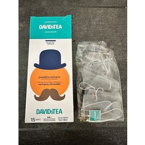 스타벅스 Davids Tea 호박 얼 그레이리프 블랙 티백 15ct NEW