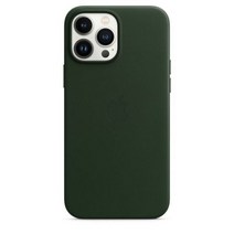 애플-아이폰용 오리지널 공식 가죽 케이스 맥세이프 포함 아이폰 13 12 프로 맥스 미니용 무선 충전 마, For iPhone 13 Mini, Sequoia Green
