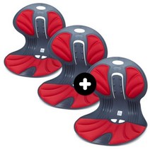 바른엔젤체어2 2+1세트, 레드