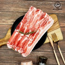 삼겹살 대용량 돼지고기 수입 구이 수육 3kg, 구이용+숯불용