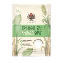 백설 하얀 자일로스설탕, 500g, 12개