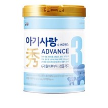 남양유업 아기사랑 수 어드밴스 분유 3단계, 750g, 27개