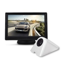 아이소라 사이드카메라 풀세트 측방카메라+모니터, SD-004S(화이트), 5거치형