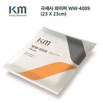 KM 극세사 와이퍼 산업용 크린룸 청소 세정 전자공장 6WAA8B25, 1개