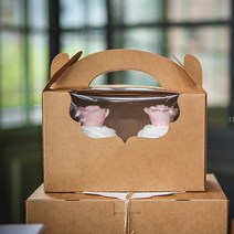 [렛츠베이킹] 머핀창박스(2구/KP), 머핀창박스(2구/KP)2개입