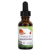 Zahler (잘러) Zahler 비타민D3 고급 D3 포뮬라 125mcg(5 000IU) 30ml(1fl oz), 5개