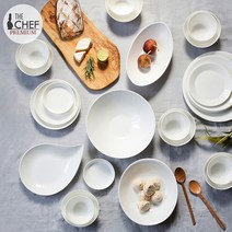 한국도자기 더쉐프 프리미엄 4인 그릇홈세트 C 21PCS