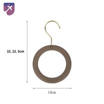 틈새수납장 코트 옷걸이 행거 침실 코너, 그레이 아크릴 서클 프레임
