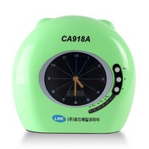 출퇴근기록기 CA-918 아날로그 그린 EV01 출근기록 사무가전 출퇴근카드기록기 출근부체크기 학원출석체크
