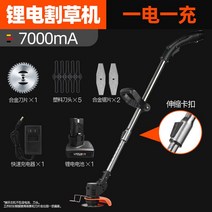 독일 충전식 예초기 제초기 잔디깍기 벌초기 배터리 옵션 추가, A. 배터리 1개