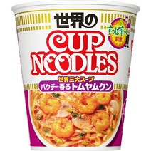 일본 닛신 컵라면 컵누들 파쿠치 태국 똠양 맛 12개 세트