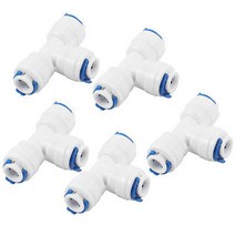 유수분리기5pcs 플라스틱 6.7mm 내부 직경 3 웨이 워터 디스펜서 빠른 어댑터, 한개옵션0