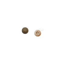 발자석 스냅단추 18mm, 골드, 6개