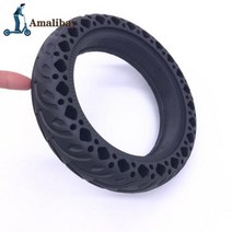 전동킥보드 타이어 튜브 내부 바퀴 샤오미 스쿠터 용 전기 Mijia M365 고무 솔리드 1 S Pro 2 3 킥 댐핑, 1  black