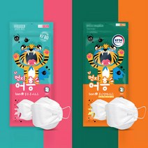 [마크] kf80 kf94 먼지어흥 어린이 방역마스크 (선물증정), kf80 50매+스트랩증정