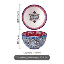 명품식기세트 테이블웨어 집들이 세라믹 접시 가정용 크리에이티브 개성 그릇 식기 과일 세트 사각형 유럽 스타일, -4.75inches