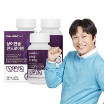 내츄럴플러스 상어연골 콘드로이친 60정 / 콘드로이친복합분말 1512mg, 3박스