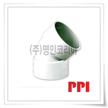 [PPI평화]배수엘보45도 PVC 150A(16), 단품