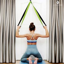 물리치료사가 판매하는 올투게더나우 TRX 튜빙 도어 밴드, 그린
