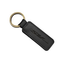 오토바이 몰딩 스즈키 sv650 sv 650 sv650x sv650s 키 키 체인 소가죽 키 링, 검은색, 1개