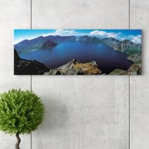 아트박스/꾸밈 cu001-백두산천지_파노라마_노프레임, B-백두산절경