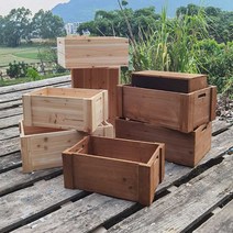 나무상자제작 소나무 원목 가구 촬영용 박스 우드공간, 애쉬브라운S 42x26x18cm