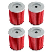 SYM Maxsym 2/4 400I MAX 400 2011 2012 2013 2014 600I 용 바이크 오토바이 부품 오일 필터 600 피스, [06] 4pcs-red
