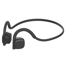 스마트 안경 헤드폰 블루투스 헤드셋 스포츠 무선 이어폰 장 스피커 골전도, Black