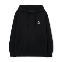 MLB 공용 베이직 스몰로고 오버핏 후드티3AHDB0131-50BKS