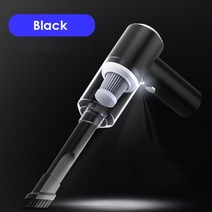 업소용무선청소기 영업용 청소기 휴대용 미니 진공 청소기 2000mah 충전식 배터리 자동차 홈 진공 청소기 6000pa 슈퍼 흡입 hepa 필터, 검은색