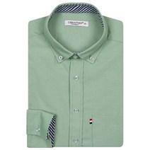 일루소 옥스포드 남성 긴팔 빅사이즈 와이셔츠 정장 드레스 카라 셔츠