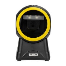 [해외] NETUM 2D 이미지 핸즈프리 바코드 스캐너 평판 형 데스크탑 무 지향성 바코드 리더 QR PDF417 FOR RETAIL NT2055L, NT-2055L 2D Scanner